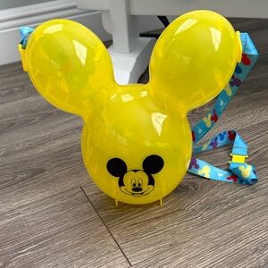 Yellow Mickey Mouse Balloon popcorn bucket